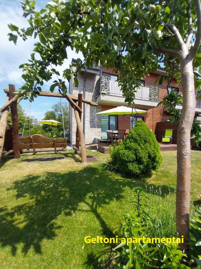 Geltoni Apartamentai Palanga Luaran gambar