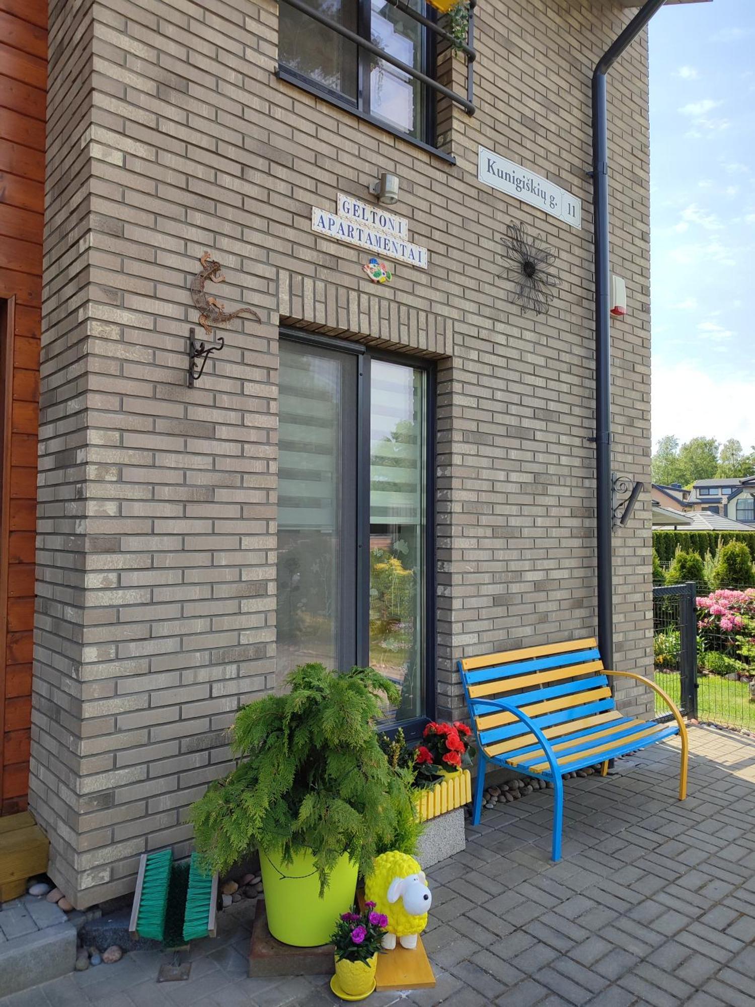 Geltoni Apartamentai Palanga Luaran gambar